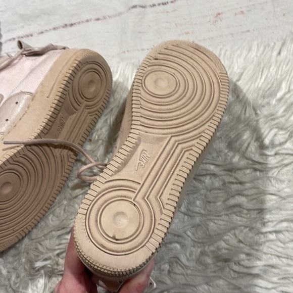 Nike SF Air Force 1 MidSilt Red Canvas Mid Top Sneakers - Picture 11 of 11